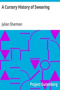 A Cursory History of Swearing — Julian Sharman cover