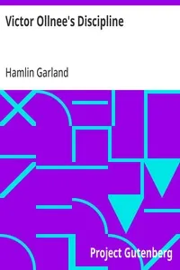 Victor Ollnee's Discipline — Hamlin Garland cover