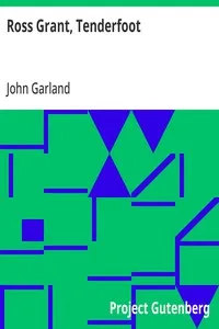 Ross Grant, Tenderfoot — John Garland cover