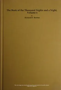 The Book of the Thousand Nights and a Night — Volume 06 (of 10) — Anonymous cover