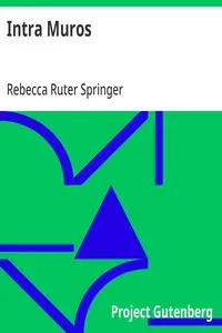 Intra Muros — Rebecca Ruter Springer cover