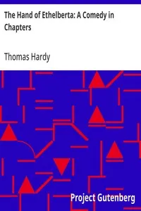 The Hand of Ethelberta: A Comedy in Chapters — Thomas Hardy cover