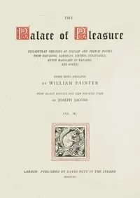The Palace of Pleasure, Volume 3 cover