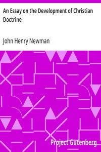 An Essay on the Development of Christian Doctrine — John Henry Newman cover