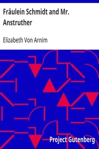 Fräulein Schmidt and Mr. Anstruther cover