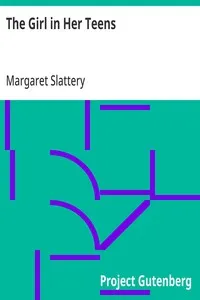 The Girl in Her Teens — Margaret Slattery cover