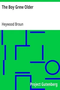 The Boy Grew Older cover