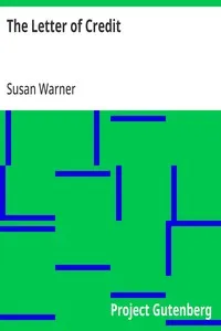 The Letter of Credit — Susan Warner cover