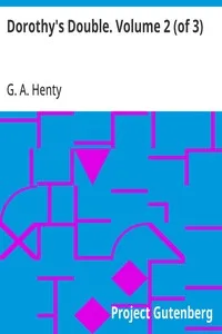 Dorothy's Double. Volume 2 (of 3) cover