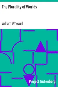 The Plurality of Worlds — William Whewell cover