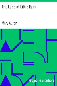 The Land of Little Rain — Mary Austin cover