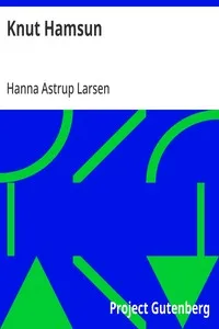 Knut Hamsun — Hanna Astrup Larsen cover