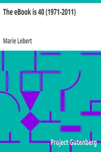 The eBook is 40 (1971-2011) — Marie Lebert cover