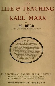 The life and teaching of Karl Marx cover