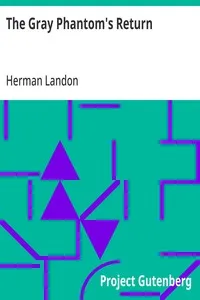 The Gray Phantom's Return cover
