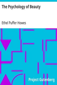 The Psychology of Beauty — Ethel Puffer Howes cover