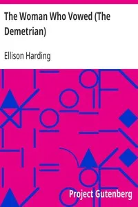 The Woman Who Vowed (The Demetrian) — Ellison Harding cover