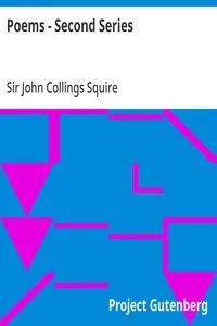 Poems - Second Series cover
