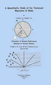 A Quantitative Study of the Nocturnal Migration of Birds — George H., Jr. Lowery cover