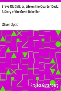 Brave Old Salt; or, Life on the Quarter Deck: A Story of the Great Rebellion — Oliver Optic cover