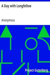 A Day with Longfellow cover