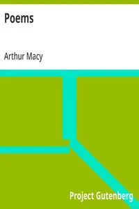 Poems — Arthur Macy cover