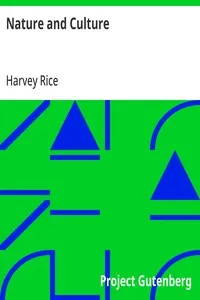 Nature and Culture — Harvey Rice cover