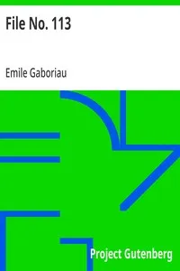 File No. 113 — Emile Gaboriau cover