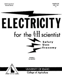 Electricity for the 4-H Scientist — Eric B. Wilson cover
