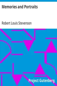 Memories and Portraits — Robert Louis Stevenson cover