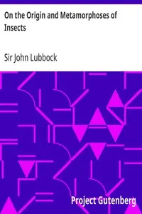 On the Origin and Metamorphoses of Insects cover