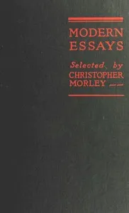 Modern Essays — Anonymous cover