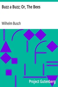 Buzz a Buzz; Or, The Bees — Wilhelm Busch cover