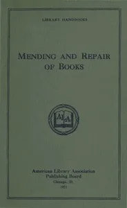 Mending and Repair of Books — Margaret Wright Brown cover