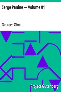 Serge Panine — Volume 01 — Georges Ohnet cover