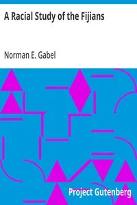 A Racial Study of the Fijians cover