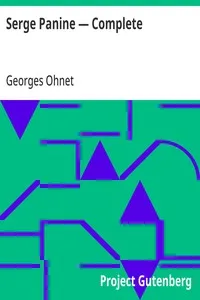 Serge Panine — Complete cover