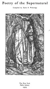 Poetry of the Supernatural cover