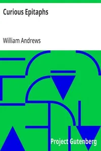 Curious Epitaphs cover