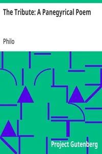 The Tribute: A Panegyrical Poem — Philo cover