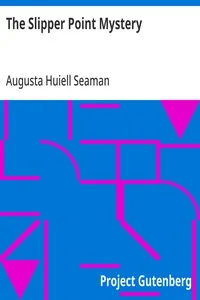 The Slipper Point Mystery — Augusta Huiell Seaman cover