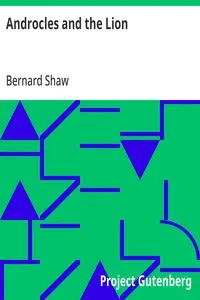 Androcles and the Lion — Bernard Shaw cover