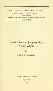 North American Jumping Mice (Genus Zapus) cover