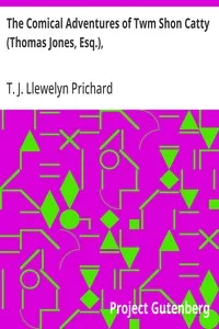 The Comical Adventures of Twm Shon Catty (Thomas Jones, Esq.),: Commonly known as the Welsh Robin Hood — T. J. Llewelyn (Thomas Jeffery Llewelyn) Prichard cover