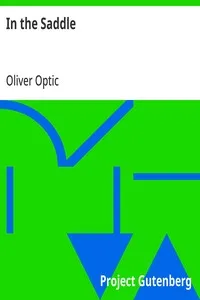 In the Saddle — Oliver Optic cover
