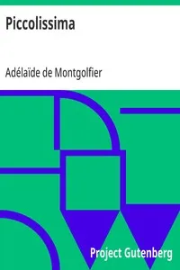Piccolissima — Adélaïde de Montgolfier cover