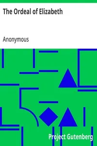 The Ordeal of Elizabeth — Anonymous cover