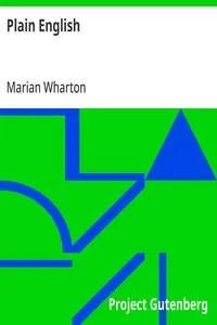 Plain English cover