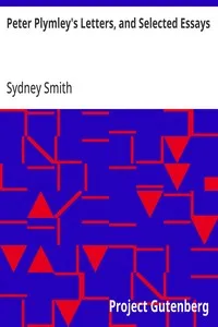 Peter Plymley's Letters, and Selected Essays cover
