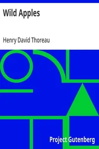 Wild Apples — Henry David Thoreau cover